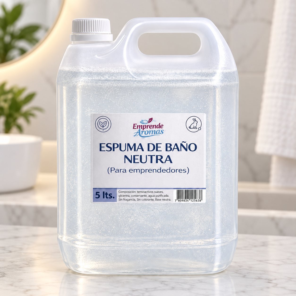 Espuma de Baño Neutra